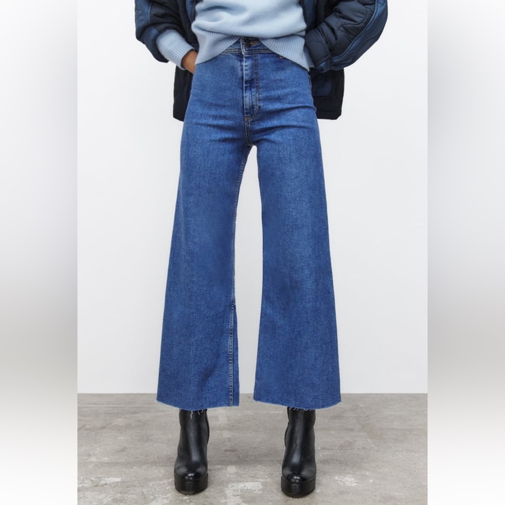 Zara Marine Jeans Blue Size 4
